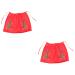 Zerodeko 2pcs Buddha Cape Red Buddha Cloth Delicate Fabric
