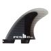 FCS II Reactor Performance Core Tri Fin Set - Charcoal/Black - L