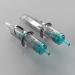 STIGMA Aquamarine Knight 9RL Bugpin Tattoo Cartridges (20Pcs) with Membrane - Round Liner - Buy Online on GoSupps.com