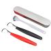 FARUTA 3pcs Tongue Scraper Set Tongue Mouth Cleaner Scraper Stainless Steel Mouth Tongue Cleaner Breathing Tool for Oral Hygiene