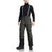 Pioneer Camp Men's Ski Pants Lined Suspenders Ski Pants Snow Pants Snowboard Pants Outdoor Pants XL Gray