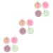 FOMIYES 12 Pcs Bath Ball Pa Frosted Red Fuji 12x12cmx3pcs