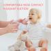 PLUSDEBEBE Baby Nasal Aspirator - Manual Nose Sucker for Baby - Sanitary & Noise-Free Nose Cleaner (Pink) - Buy Online on GoSupps.com
