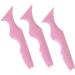 Baluue 15 Pcs Silicone Beauty Ruler Makeup Eyeliner Eyebrow Guide Stencil Lip Line for Beginners Lash Tools 15X4.15CMx5pcs Pink-2x5pcs - Buy Online on GoSupps.com