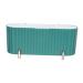 POPETPOP 1pc Box Cosmetic Cotton Storage Box Makeup Cotton Pads Clear Container with Lid Makeup Container Lip Plumper Gloss Clear Makeup Pad Storage Container Organizer Dog 21.35x9.1cm Green