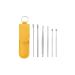 TARVIT Earwax Removal Products 1pc Yellow Ear Cleaner Wax Removal Tool Earpick Sticks Earwax Remover Ear Cleanser Spoon Care Earpick