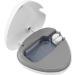 fannay Toothbrush Cleaner Holder Toothbrush Sanitizer Case Long Service Time Simple Operation for Traveling Home Office (White) - Buy Online on GoSupps.com