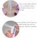 Bestbling Bling Sparkling Rhinestone 6ml Travel Perfume Bottle - Glass Spray Bottle for Cosmetics and Perfume Refill - Aluminum Atomizer Empty Bottle (Silver) BPB02 - Buy Online on GoSupps.com