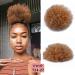 Buy Synthetic Puff Afro Short Kinky Curly Chignon Hair Bun | Drawstring Ponytail Hairpiece - P015-T24-27 - Buy Online on GoSupps.com