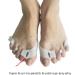 DEAVER Forefoot Pad Toe Splitter - Small Gel Toe Separators for Overlapping Toes (3 pairs) - Buy Online on GoSupps.com