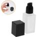 Beavorty Foundation Bottle Glass 3pcs Liquid Foundation Bottle Travel Lotion Mini Lotion Leakproof Travel Containers Glass Foundation Pump Bottle - Buy Online on GoSupps.com