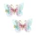 hgnxa Moving Butterfly Hair Clip Metal Hair Clamps for Thick Hair Thin Hair for Women Girls Strong Hold Hair Accessory Ying green
