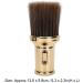 Gold Hairdresser Neck Dust Brush - Multifunctional Sweep Brush for Barbers | Shop Internationally - Buy Online on GoSupps.com