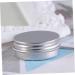 TEHAUX Box travel jar cosmetic sample jars Powder Jar Aluminum Storage Jar cosmetic sample tin containers round cream pot aluminum tin jar jars with lids empty cream jar Salve Jar nut tea - Buy Online on GoSupps.com