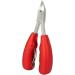 FYOBOT Double Spring Soft Rubber Handle Fingernail&Toenail Cuticle Nipper Trimming Cutter Scissor Plier Nail Clipper Cutter - Buy Online on GoSupps.com