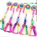 Hypeety Rainbow Design Pet Bird Harness & Leash | Outdoor Anti-Bite Training Rope for Macaw & Large Birds | Adjustable & Safe Parrot Leash (L 1.5cm 47.24in) - Buy Online on GoSupps.com