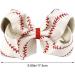 Bow Hairpin Large Leather Baseball Bow Hairpin Softball Bow Hairgrips Hair Accessories Hair Clip for Kids Girls White - Buy Online on GoSupps.com