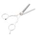 Hair Cutting Thining Scissors Professional Barber Salon Thinning Shears Stainless Steel Hair Cutting Scissors with Suitable for Families (Cutting Scissors)