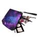 Mumeson Blue Galaxy Makeup Bag Key Wallet Organizer - Small Hard Case Phone Bag for Stylish - Buy Online on GoSupps.com