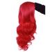 Fancy Long Red Wavy Wig for Women | Natural-Looking Heat-Resistant Synthetic Curly Hair for Parties - Buy Online on GoSupps.com