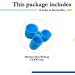 The Pencil Grip Writing CLAW Medium Size Pack Red And Blue Grips Set of 12 - TPG-21212 - Buy Online on GoSupps.com