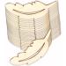 VILLCASE Wall Macrame 50 Pcs Carved Decor DIY Wooden Decor Manual Bamboo Accessories Wall Decor - Buy Online on GoSupps.com