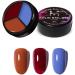 Hot Nail Manicure Soak Off Gel Easy To Use At Will Pre Gel Painting Gel Three-color Solid Canned Gel(04) - Buy Online on GoSupps.com
