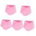Healifty 5pcs Cervical Fixation Tape Neck Gel Band Neck Care Pad Neck Wrinkle Patches Neck Skin Care Strap Neck Patch Skin Smoothing Neck Strap Moisturizing Neck Essential Oil Pink
