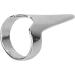 Hair Selecting Tool Alloy Stable Sturdy Beard Parting Ring for Daily Styling for Men Women for Cutting for Braiding - Buy Online on GoSupps.com