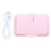 Baby Diapers Baby Wipe Warmer Wet Wipes Dispenser Portable Baby Diaper Wipe Tissue Warmer for Home Car Vehicle Mini Water Dispenser/131 (Color : Pink)