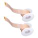 Beaupretty 2 Rolls Follow Cushion Pads Heel Liner Waterproof Tape Silicone Scar Tape Protector Heel Grips for High Heels Silicone Gel Lining