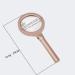 Magnifying Glasses Vision aids Handheld Coin Magnifying Glass 2.5X 5X Double Lens Metal Illumination with 12 LED Lights for Old Man Reading Jewelry Identification Crafts Carving Repair Stationery Offi - Buy Online on GoSupps.com