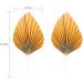 4Pcs Paper Palm Fan Cupcake Topper palm spears for cakes Spear Leaf Cake Insert Supplies Cake Decorations for Birthday Wedding Party(Gold) (cswcmy20220920-0007) - Buy Online on GoSupps.com