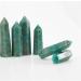 1pc 75mm-85mm Natural Polished Green Stone Point Crystal Suitable for Home Crystals Raw Stones and Minerals - Buy Online on GoSupps.com
