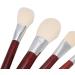 Eyebrow Blusher Makeup Brush Set Soft Brush Hair Portable 6pcs Cosmetic Brush with Redwood Handle Apply Eye Shadow Highlight for Makeup Look - Buy Online on GoSupps.com