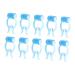 FRCOLOR 10pcs Nose Correction Clip Bloody Nose Stoppers Jewelry Accessories Foam Nose Clip Nose Bleeding Stopper Halloween Unicorn Headband Nose Accessory Pom Orthotics Man