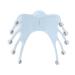 Verdant touch head massage device head massage device portable hand-head skin scraper massage tool for stress relief deep relaxation home spa therapy