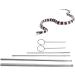 HEEPDD Snake Probe Tool 6 Pcs Snake Probe Kit Stainless Steel Round Head Anti Allergy Reptiles Snake Sexing Probe - Buy Online on GoSupps.com