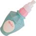 Fabater Bath Dispenser Bottle Body Wash Pump Bottle Food Grade ABS Plastic Refillable for Hotel (Perfume Bottle Shape One Size) - Buy Online on GoSupps.com