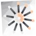 Mikinona Double Ended Makeup Brush 50pcs Beauty Sponge Eye Shadow Applicator Double Sided Cosmetics Eye Shadow Brush Miss Mix - Buy Online on GoSupps.com