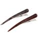 Frcolor Large Duck Teeth Bows Hair Clips Classic Hair Grip Crocodile Duck Bill Clips Hairpins Chic Styling Claw (2Pcs)