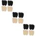 12 Pairs Sponge Forefoot Pad Anti Skid Insoles Invisible Insoles Half Insoles Shoe Adhesive Pads Half Sole Mat Shoe Pad High-heel Insoles Forefoot Pads Absorbing Shoe Insoles/836 As Shown