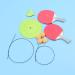 BESPORTBLE Table Tennis Trainer Set with Elastic Soft Shaft and Wooden Paddle for Kids Indoor/Outdoor Play - Includes Soft Ping Pong Ball for Practice - Buy Online on GoSupps.com