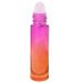 Fabater Roller Bottle Hotel Glass Essential Oil Bottle for Home Travel (10ML Purple Red Gradient Essential Oil Bottle)