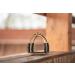 Equinate Safety Bar Charles 12cm Gold | Anti-Slip Rubber Tread Stirrup for Adults & Children | Ankle Relief - 2 Pieces - Buy Online on GoSupps.com