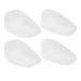 2 Pair Gel Silicone HEE Heavy Duty Gel Heel Cups Heel Lifts for Achilles Tendonitis Bone Spurs Heel Pain Relief for Women or Men Cushion Insert for Shock Absorption