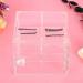 Eyelash Storage Box Eyelashes Extension Supply Transparent Acrylic Makeup Cosmetic Case 8 Layers False Eyelashes Extension Makeup Box - Buy Online on GoSupps.com