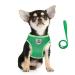 Femax dog harness and linen set for dogs soft mesh padded dishes for puppies and cats reflective adjustable breathable breathable breastware for walking running training XL (breast 47-52 cm)