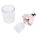 AUNMAS Battery Powered Electric Facial Cleanser Foam Cup - 500ml Waterproof Bubble Maker for Home & Travel | Pink Face Wash Bottle - Buy Online on GoSupps.com