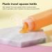 dijiusidy Travel Squeeze Bottle Portable Cosmetic Container Refillable Pocket Squeezable Dispenser Tube Household Personal Care 50ML Pink - Buy Online on GoSupps.com